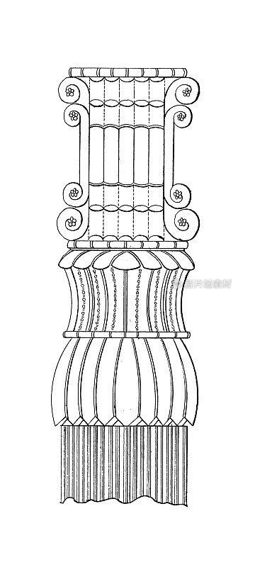 专栏来自波斯波利斯|古董建筑插图